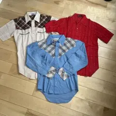 70-80年代レトロシャツ古着屋購入3枚セット