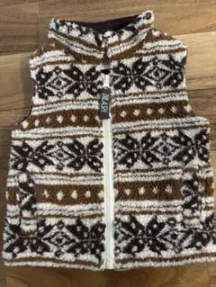 DILASH ノルディック柄ベスト 90