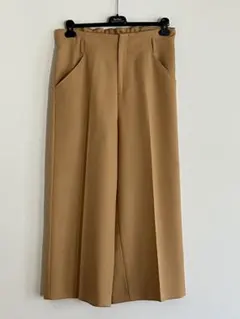 土日限定SALE・GALLORIA【LL】秋色・ワイドパンツ /ウエストゴム