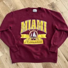 ◆GAME READY◆ USA製 MIAMI ヴィンテージスウェット L