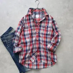 THE NORTH FACE ノースフェイス チェックシャツ M