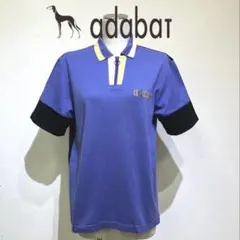 adabat 刺繍入りポロシャツ コットン100% レディースゴルフウェア