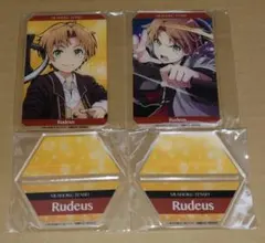 無職転生　ルーデウス　エリス　ルイジェルド　ミニ色紙　特典 無職転生 ルーデウス エリス ルイジェルド ミニ色紙 特典 - メルカリ