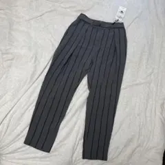 【PLST】テーパードタックパンツ