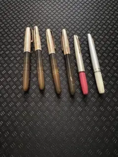 万年筆 4本セット 刻印有りr14k万年筆2本 14k万年筆2本 中古現状品