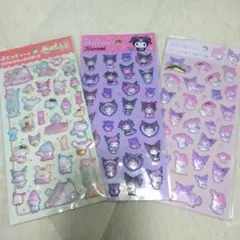 ぷくっとシール　サンリオキャラクターズ　セット①