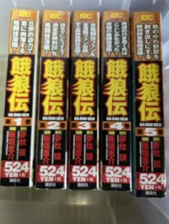 餓狼伝 1-5巻セット夢枕獏