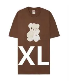 ブラウン/茶 L】Supreme 25ss Bear Tee くまちゃん | Mercari