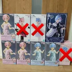 Re:ゼロから始める異世界生活　フィギュア　6体セット