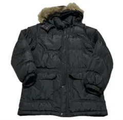 コンバース ダウンジャケット ファー 3WAY Y2K 黒 LL 大きいサイズ コンバース ダウンジャケット ファー 3WAY Y2K 黒 LL 大きいサイズ