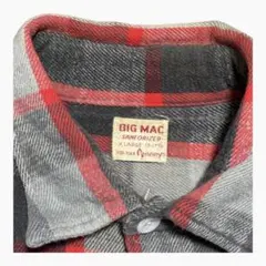 BIG MAC ビックマック Penneys チェック ネルシャツ 60sのサムネイル