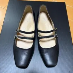 ing ストラップパンプス ブラック　25 EEのサムネイル