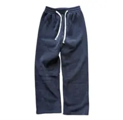 Mサイズ コーデュロイ ワイドパンツ　ネイビー