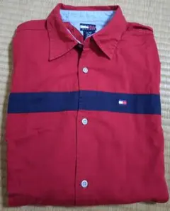☆TOMMYJEANS　トミージーンズ　レッドシャツ☆