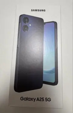 Galaxy A25 5G SAMSUNG Black 新品未開封　②