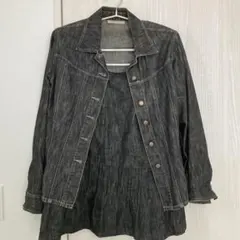 Laura Ashley ダークグレー セットアップ