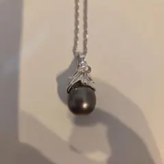 大粒パール　ネックレス