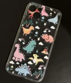 iPhone 14 pro max スマホケース 恐竜 シリコン