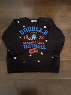 ミキハウス ダブルビー トレーナー 90cm