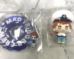 ヒプマイ　スイパラ　浮き輪キーホルダー　ラバーマスコット毒島メイソン理鶯