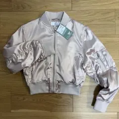 H&M サテン素材ジャケット150