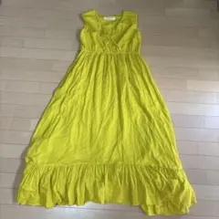 ジュエル　チェンジズ　ワンピース　黄色　フリー