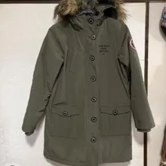 Lovetoxic ラブトキシック モッズコート 160 カーキ ファー付き