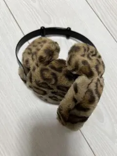 ディズニー ヒョウ柄耳あて