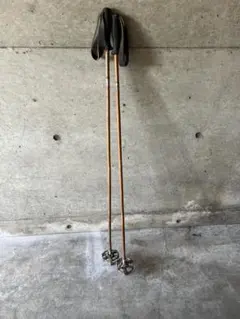 アンティーク スキー ストック　飾りにいかが？