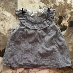 Pupil House ギンガムチェック タンクトップ 130