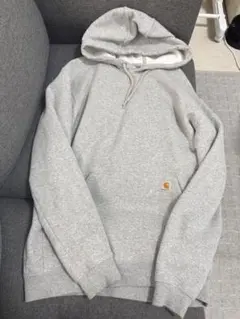 carhartt グレー フード付きパーカー TS01212-M