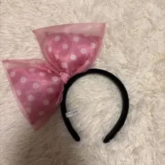 東京ディズニーリゾート ミニー カチューシャ ピンク