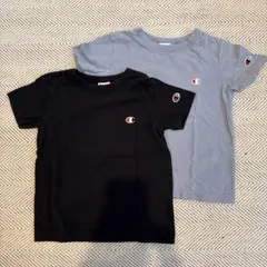 Champion Tシャツ 2枚セット ブラック ブルーのサムネイル
