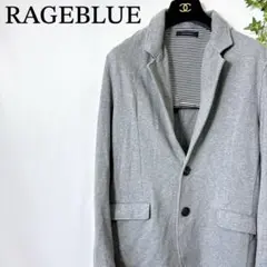 AGEBLUE メンズ テーラードジャケット ライトグレー カジュアルのサムネイル