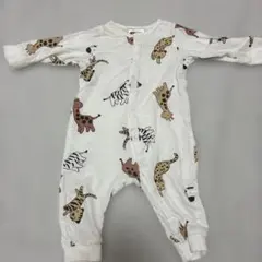 H&M 動物柄 ベビーパジャマ 3M