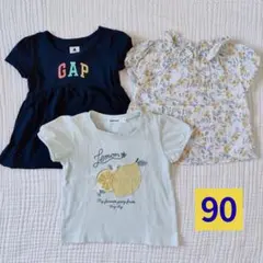 juo　スラップスリップ　GAP　90　半袖トップス　3点まとめ売り　#426