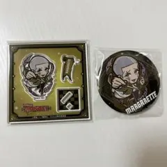 マッシュル マーガレット・マカロン イートゥーン アクリルスタンド 缶バッジ