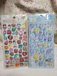 動物立体シール 2セット