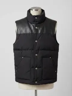Schott x Victim ダウンベスト ブラック 40 Schott x Victim ダウンベスト ブラック 38 - メルカリ