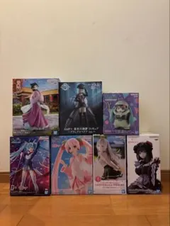 美少女プライズフィギュア7体まとめ売り　初音ミク　薬屋のひとりごと　着せ恋等のサムネイル