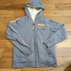 現行商品　L.L.Bean キッズ・シェルパラインド・フーディ