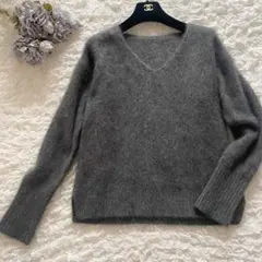 ラクーン100%ニットセーター