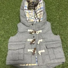 baby GAP フード付きグレー ベスト
