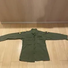 米軍共同訓練ミリタリーシャツ米軍人の実際のシャツ　ワッペン付