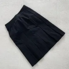 ⭐️プリーツスカート⭐️ひざ丈 ストライプ 総柄 シンプル フォーマル オフィス