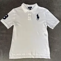 Ralph Lauren ポロシャツ L （14-16)ホワイト
