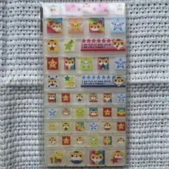 残り1点‼️【新品未使用】平成レトロ ハムプラシール③ ★ブロックシール★