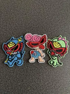 ヒスミニ ワッペン 3枚セット