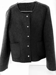 SAISON DE PAPILLON ノーカラージャケット