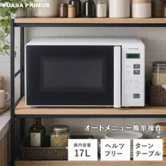 新品未開封 YUASA PRIMUS 電子レンジ PRE-690HFG(W) - メルカリ